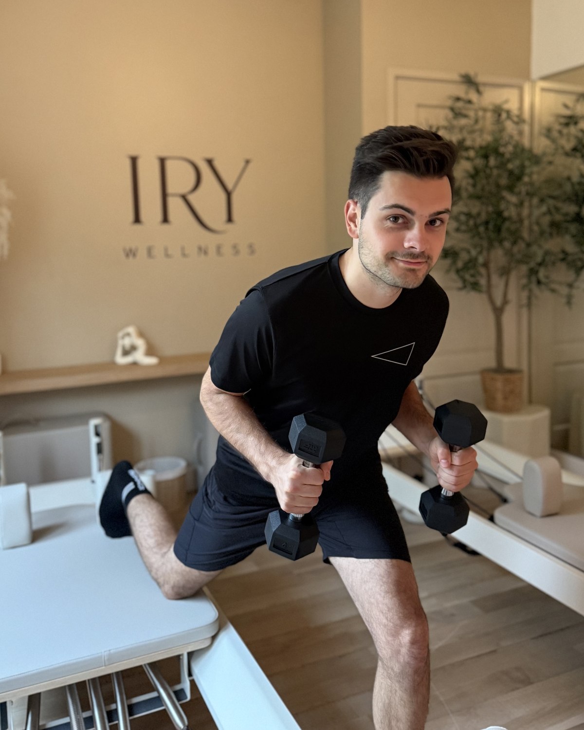 IRY Wellness client at the studio